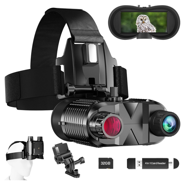 AILNJUC Head-Mounted Night Vision Goggles