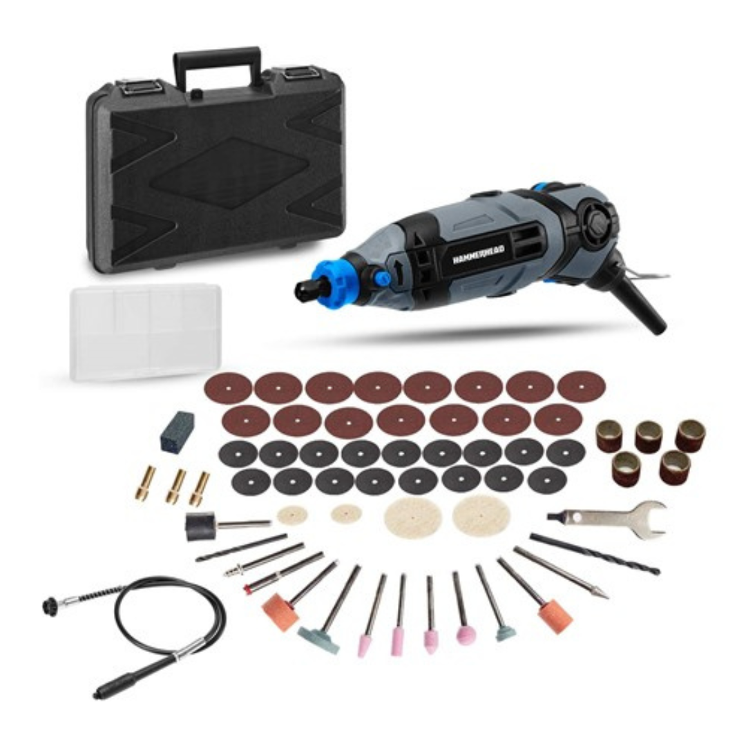 Hammerhead 1.2-Amp Rotary Tool W/62 Accessory & Carrying Case