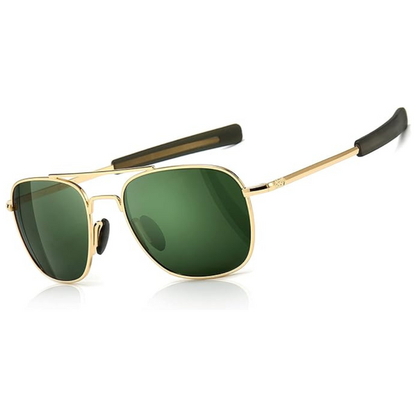 Sungait Men's Military Style Polarized Pilot Aviator Sunglasses