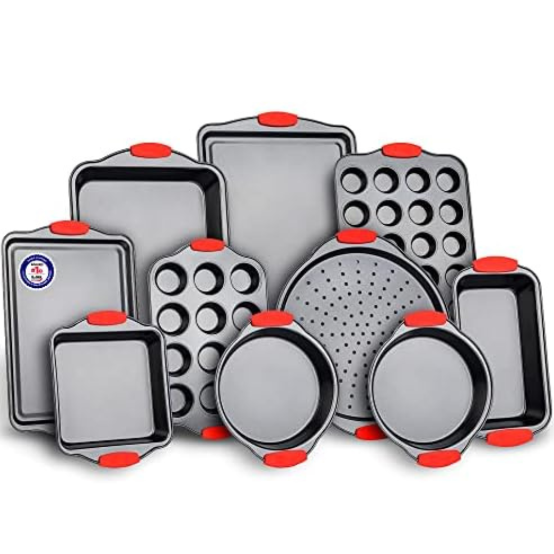 10-Piece Bakken Deluxe Non-Stick Kitchen Oven Bakeware Set