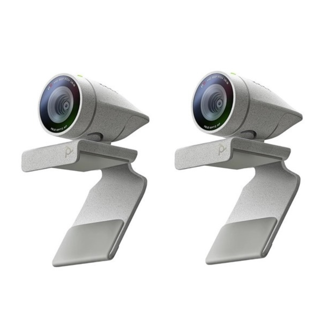 2-Pack Plantronics Poly Studio P5 Professional 1080p HD Webcam