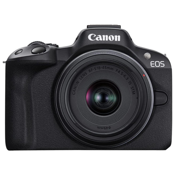 Canon EOS R50 24.2MP 4K Mirrorless Camera with 18-45mm Lens