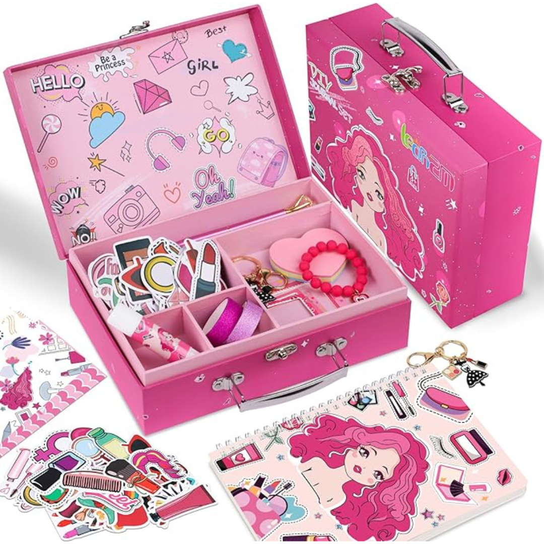 30-Piece DIY Princess Stationery Set Toy