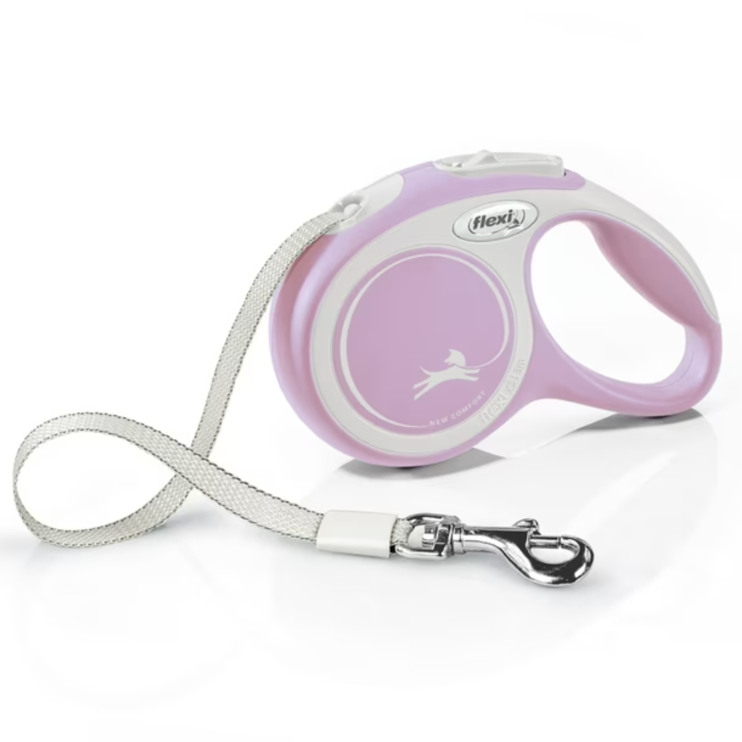 Flexi New Comfort Tape Retractable Dog Leash