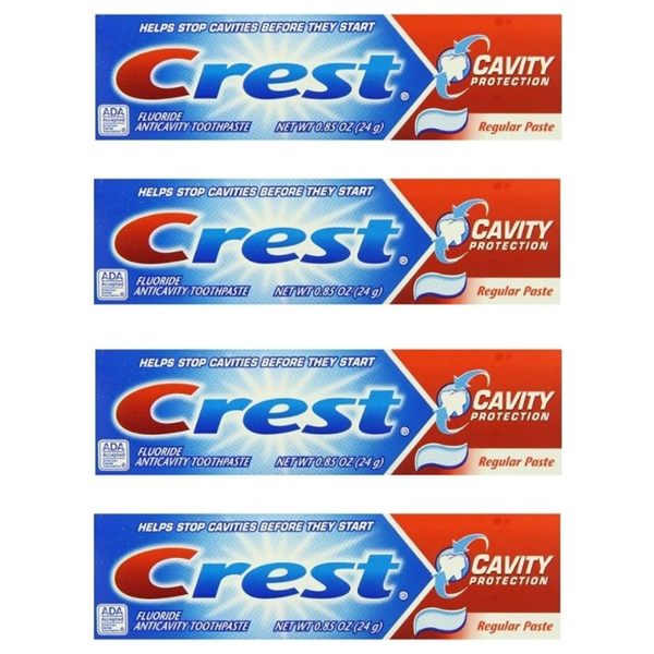 4-Pack Crest Cavity Protection Fluoride Anticavity Toothpaste (0.85 oz)