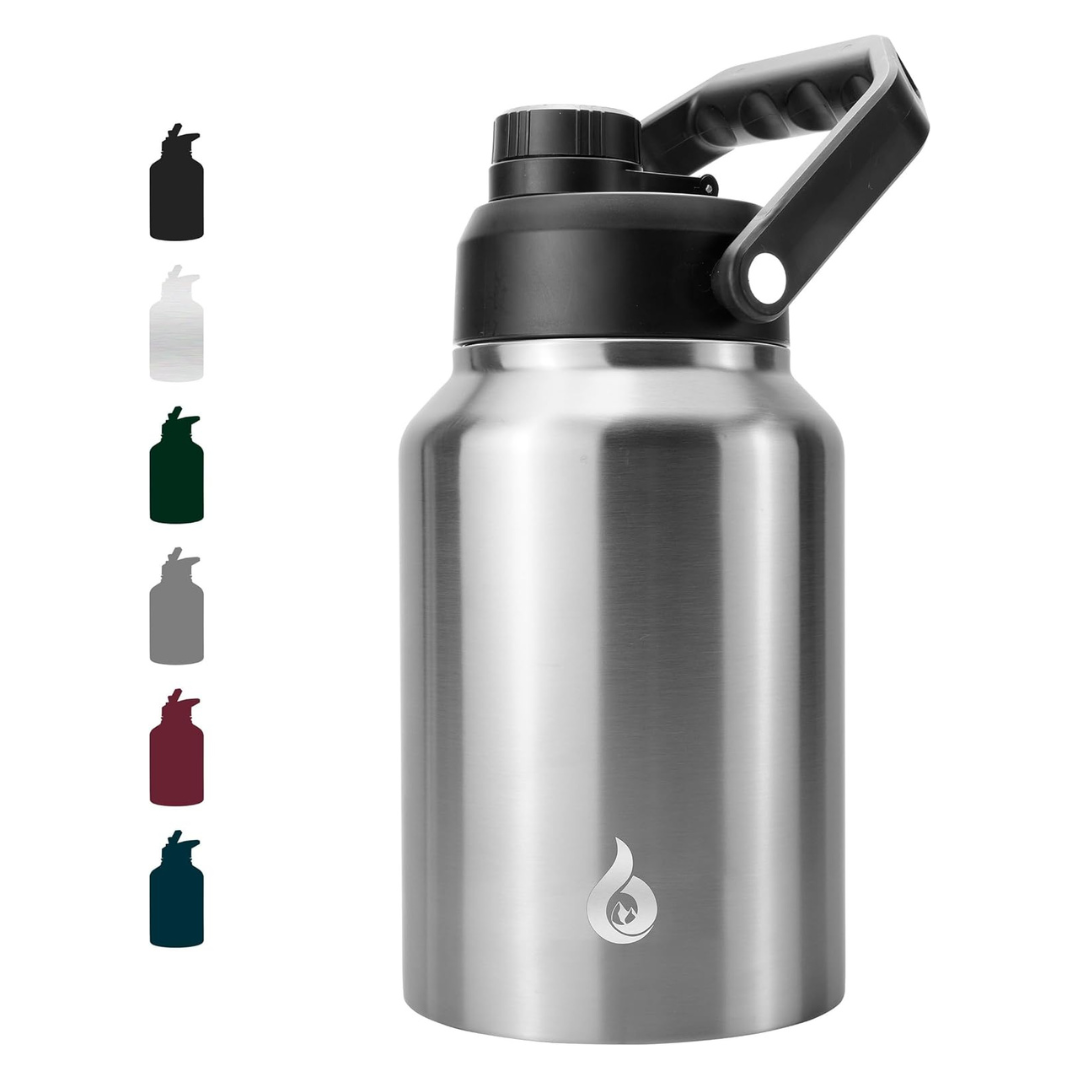 64oz BJPKPK Water Bottle With Ergonomic Handle