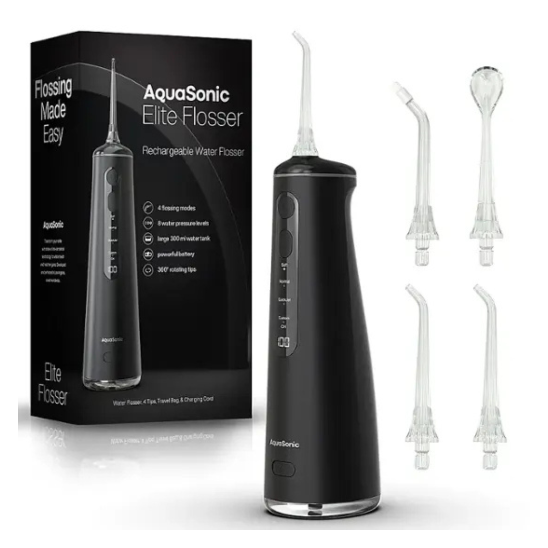 AquaSonic Elite Portable Cordless Water Flosser