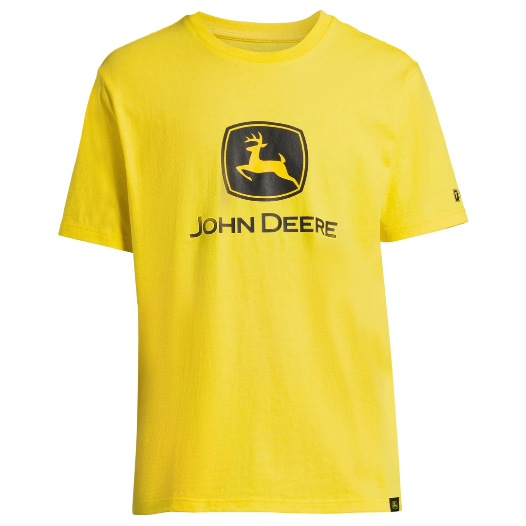 John Deere Men's Short Sleeve Logo Graphic Tee