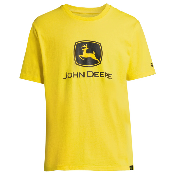 John Deere Men's Short Sleeve Logo Graphic Tee