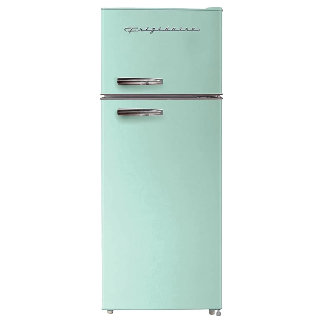 7.5-cu ft Frigidaire 2 Door Apartment Size Refrigerator with Freezer