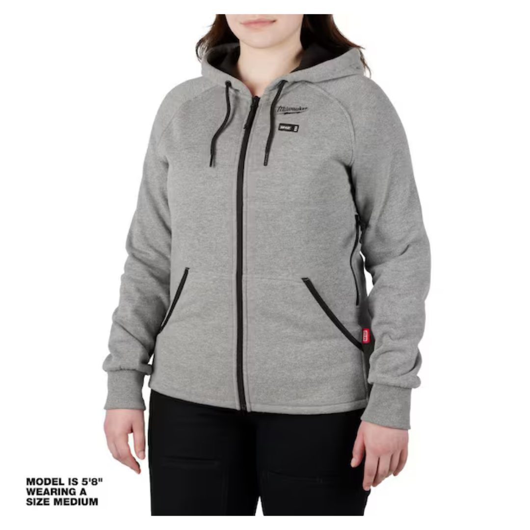 Milwaukee Women’s Heated Jacket Hoodie With Battery And Charger