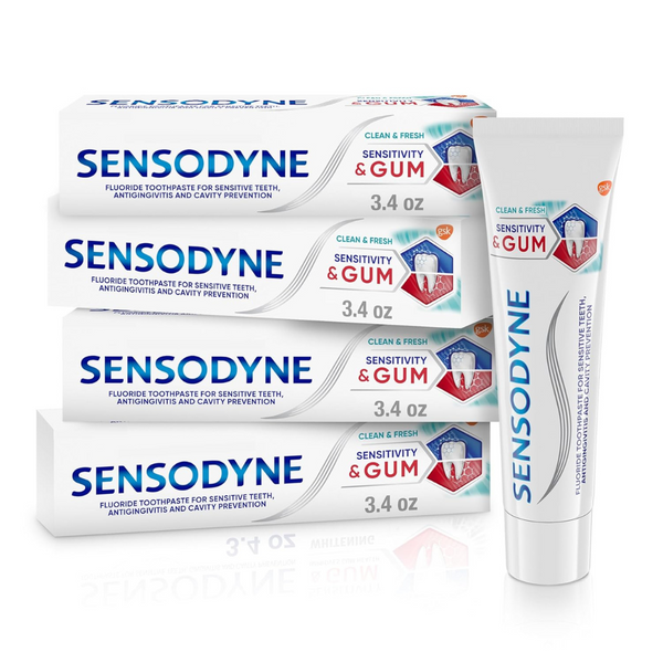 4-Count 3.4Oz Sensodyne Sensitivity & Gum Sensitive Toothpaste