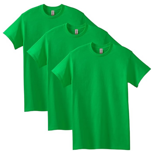 3-Pack Gildan Unisex Adult G5000 Heavy Cotton T-Shirt