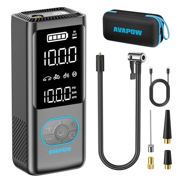 AP18 150 PSI Cordless Tire Inflator Portable Air Compressor