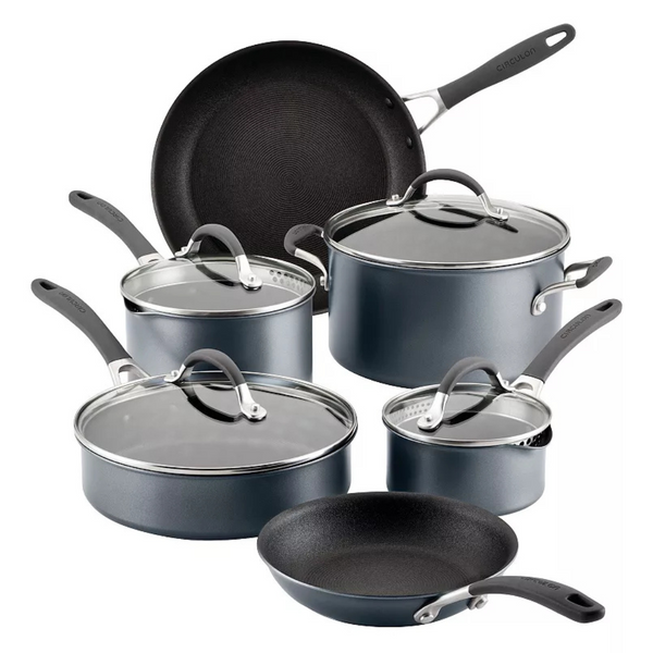 Circulon A1 Series 10 Piece Nonstick Induction Cookware Set