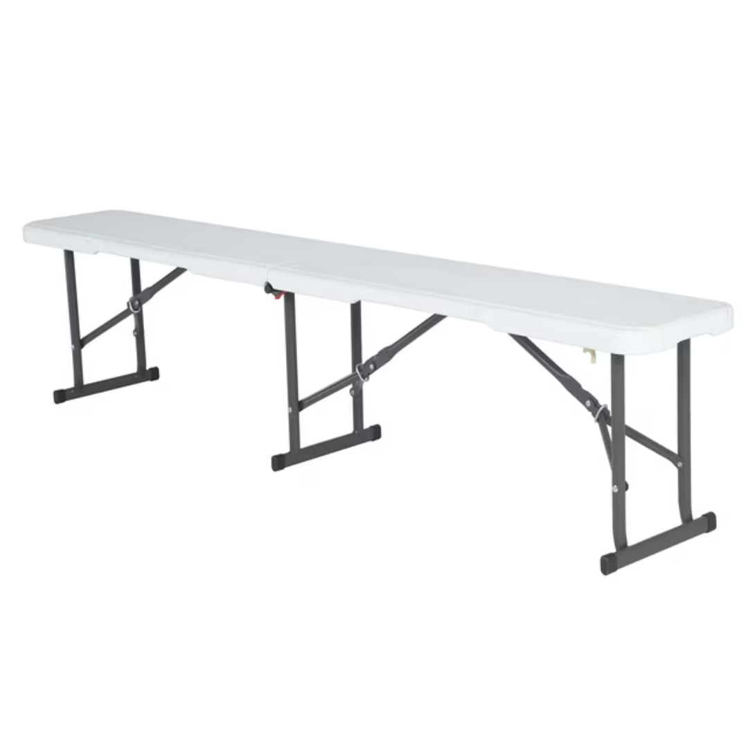 Lifetime 6-Ft Portable Folding Bench ((11.41"D x 72.04"W x 16.53"H)