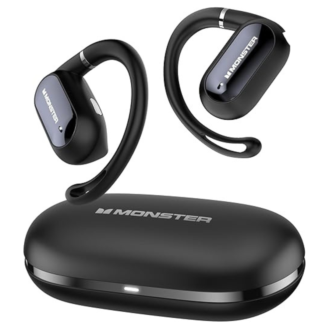 Monster Open Ear IPX5 Waterproof AC322 Bluetooth 5.4 Headset