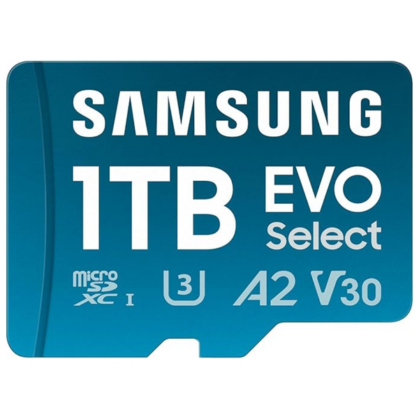 1TB Samsung EVO Select MicroSDXC Card With SD Adapter