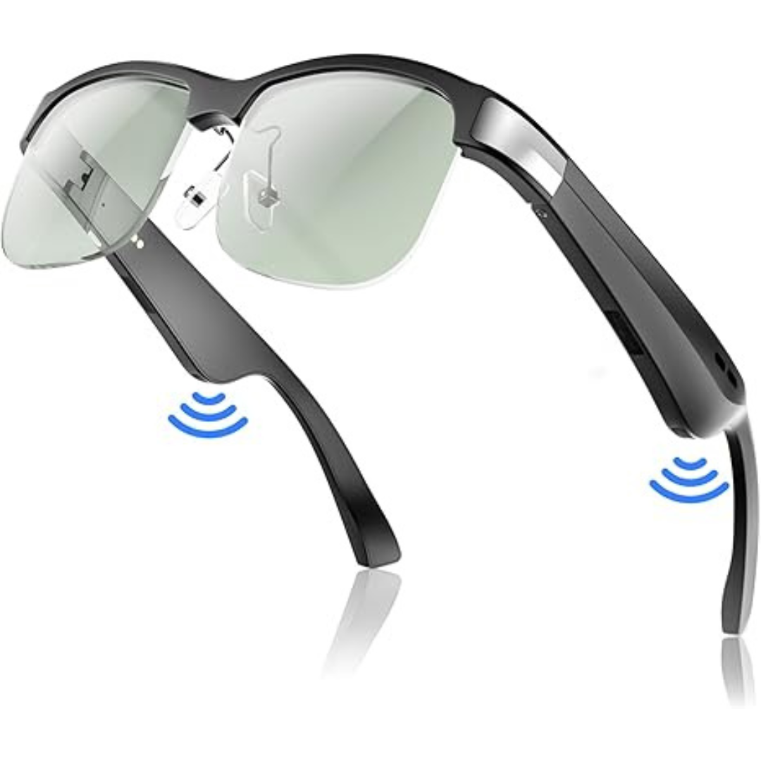 Polarized Bluetooth Sunglasses, Built-in Mic & Speakers