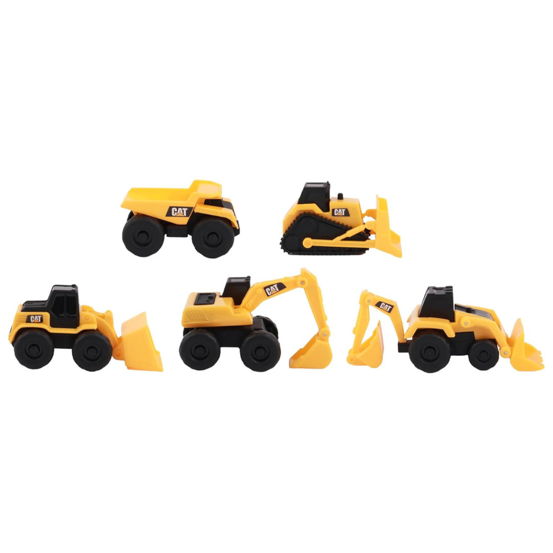 5-Pack Cat Construction Little Machines Great Cake Toppers