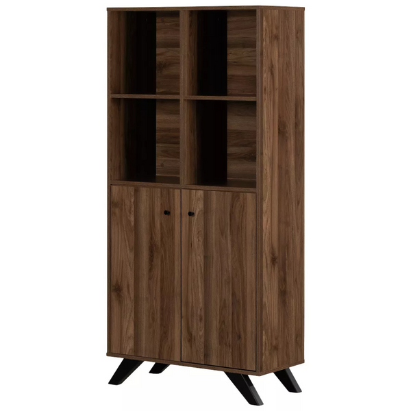 South Shore Flam Storage Unit Natural Walnut