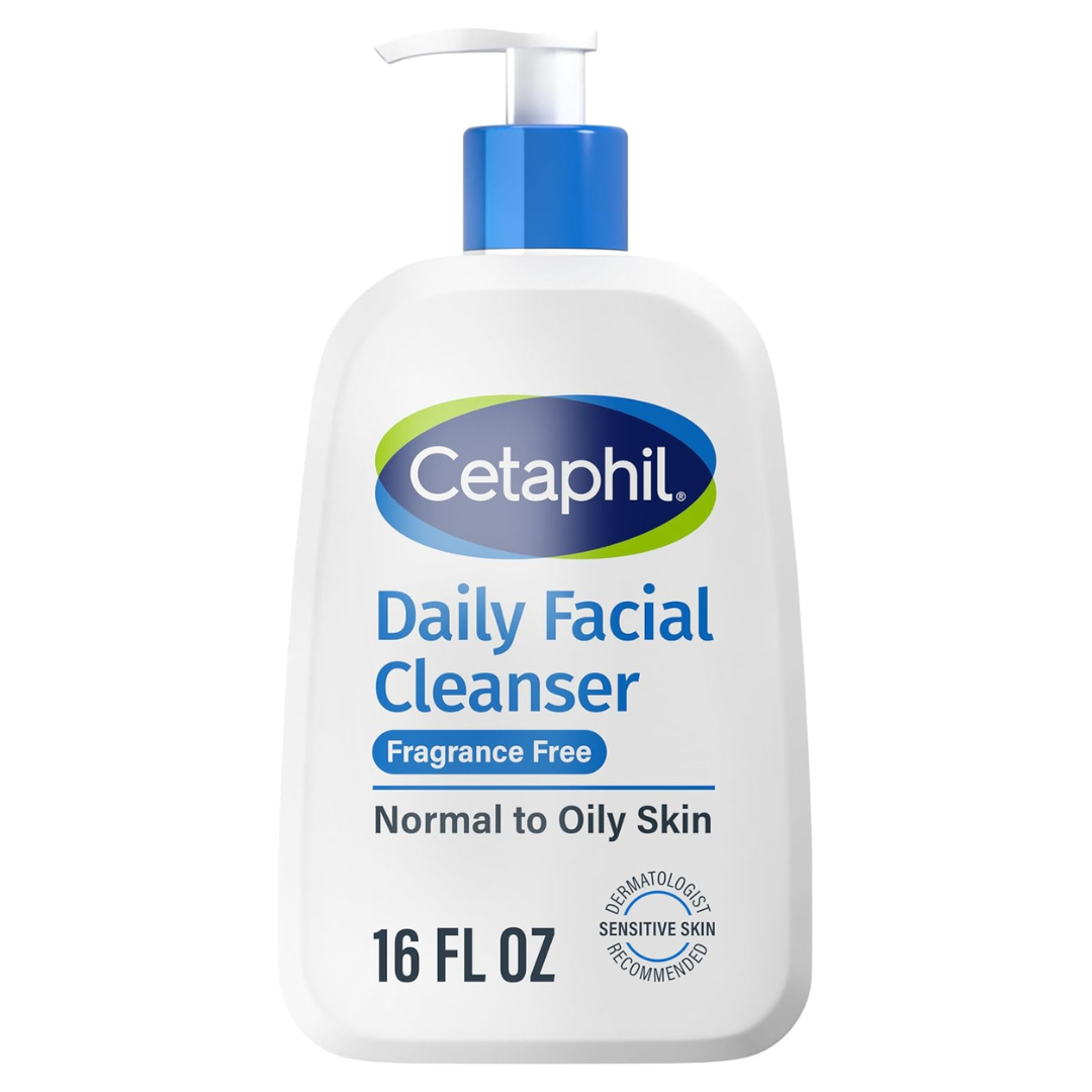 Cetaphil Face Wash, Daily Facial Cleanser (16 Oz)