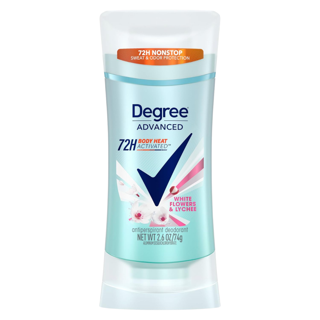 Degree Advanced Protection Antiperspirant Deodorant White Flowers & Lychee