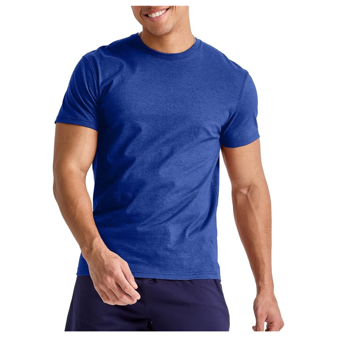 Hanes Men's Originals Lightweight Tri-Blend Crewneck T-Shirts