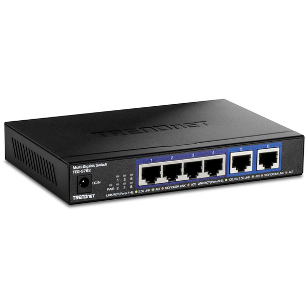 TRENDnet 6-Port 2.5G / 10G Unmanaged Network Switch