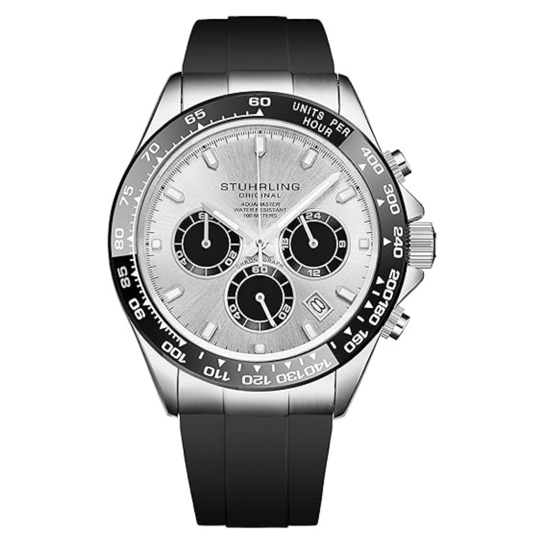 Stuhrling Aquamaster Quartz Chronograph Men's Watch