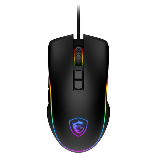 MSI Forge GM300 7200 DPI Lightweight RGB Wired USB Optical Gaming Mouse