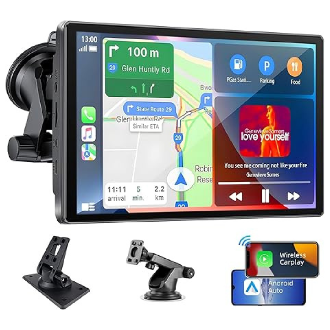 Wireless 7" Touch Screen Car Stereo W/Carplay & Android Auto