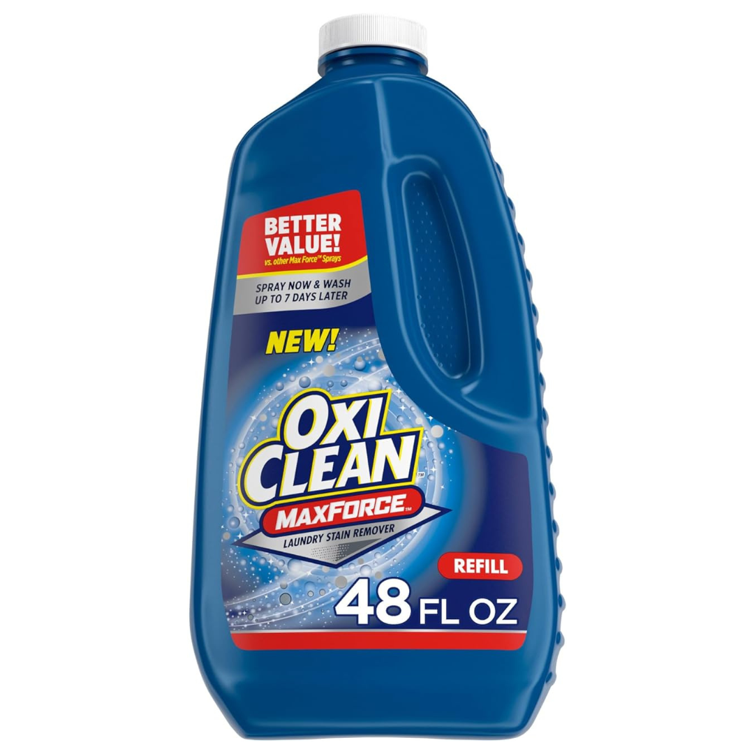 OxiClean 48 Fl Oz Max Force Laundry Stain Remover Spray Refill