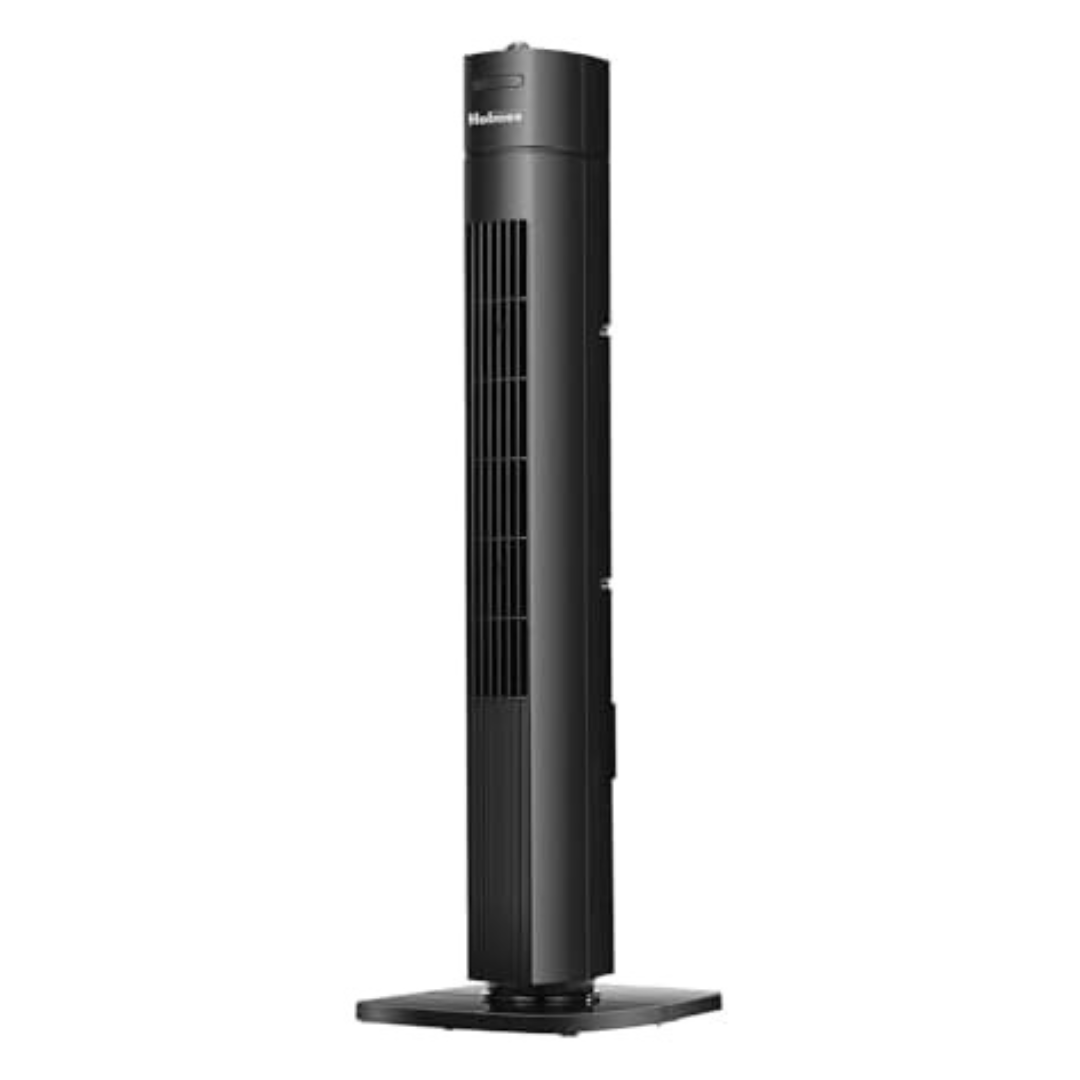 HOLMES 31" 70 Deg. Oscillation, 3 Speeds Manual Tower Fan