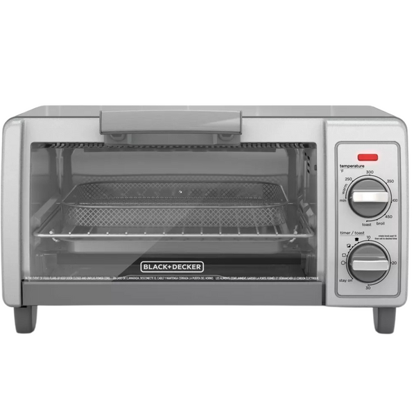 BLACK+DECKER 1200W 4 Slice Toaster Oven