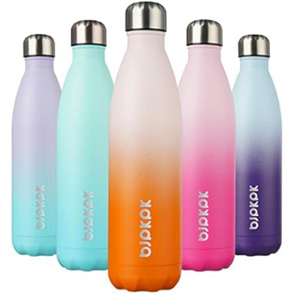 BJPKPK 25oz Insulated Stainless Steel Sports Keep Cold Water Bottles