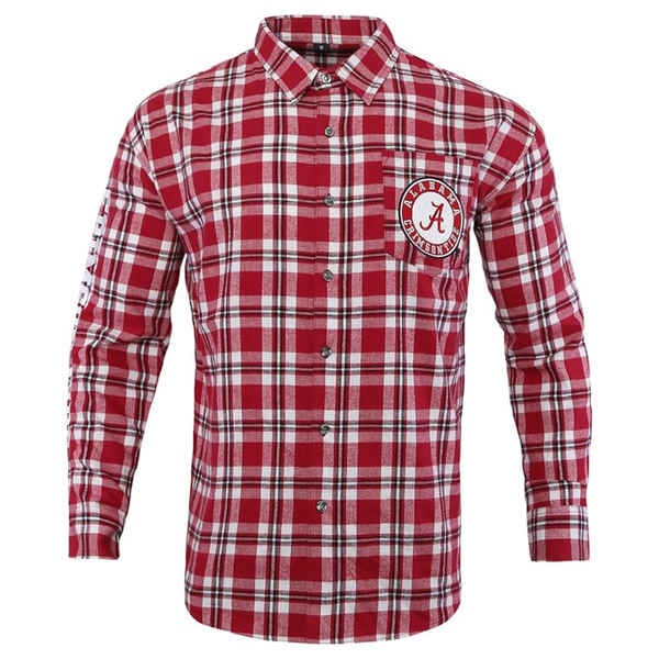 Foco Ncaa Men's Cmbswordmark Basic Flannel Shirt