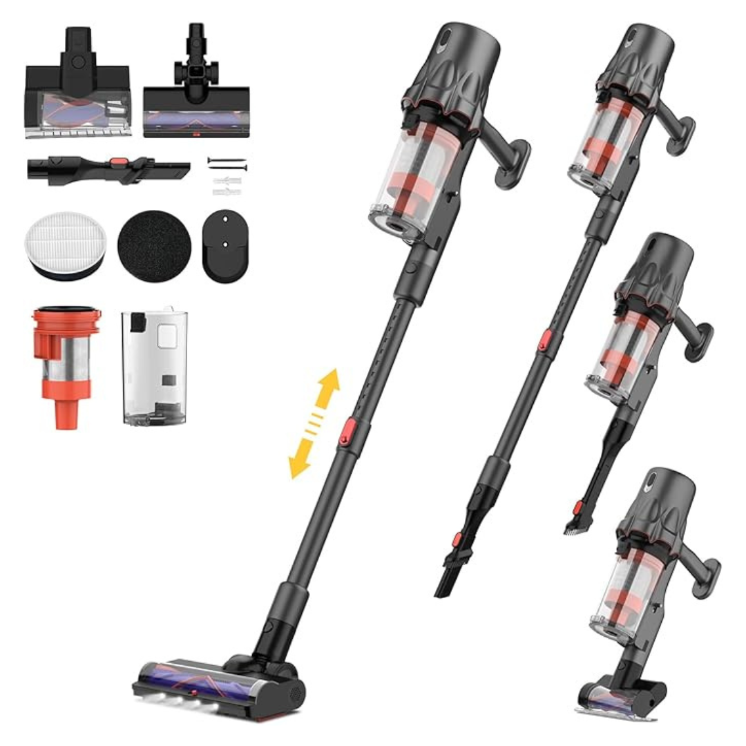 Deerma Stick 240W Anti-Tangle Cordless Vacuum Cleaners With HEPA Filter