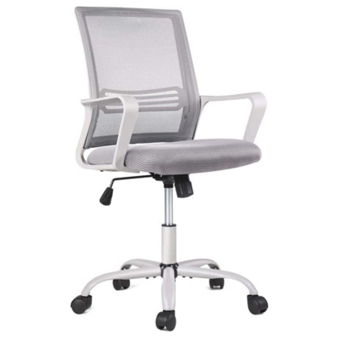 Adjustable Home Office Chair Mid Back Breathable Mesh