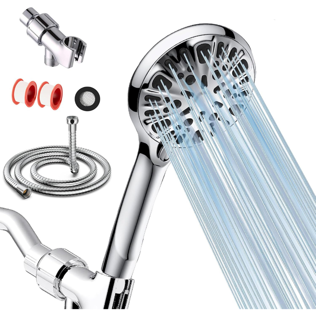 High Pressure 9 Mode 4.75" Handheld Shower Head