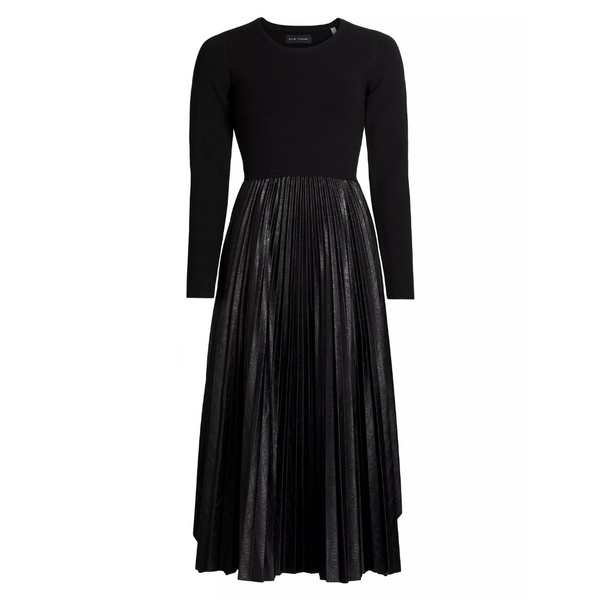 Elie Tahari Amalia Pleated Dress