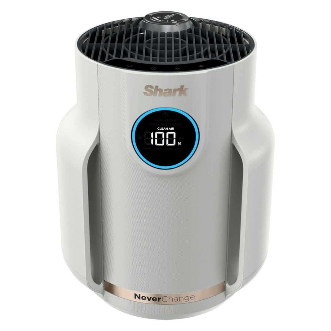 Shark NeverChange Up To 250 sq. ft. Compact Pro Air Purifier (Dove)