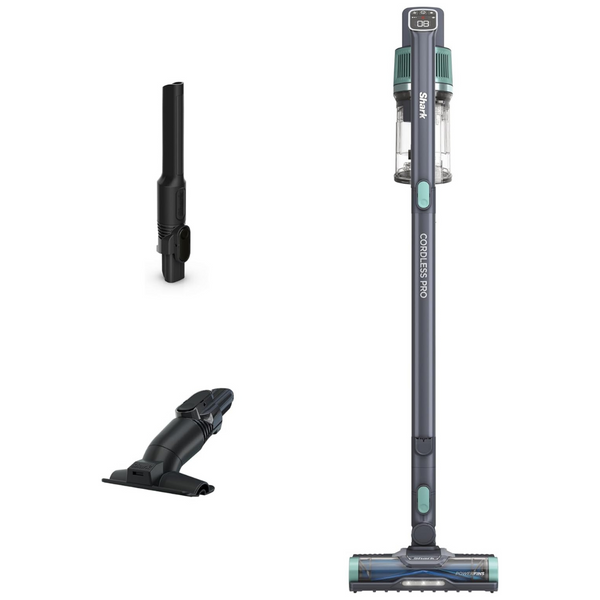 Shark IZ631H Cordless Pro Vacuum With PowerFins And Self-Cleaning Brushroll, Includes Upholstery Tool & Crevice Tool