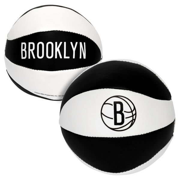 2-Pack Franklin Sports NBA Brooklyn Nets Toy Mini Soft Basketballs