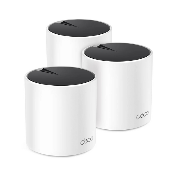 3-Pack TP-Link Deco X25 AX1800 Whole-Home Mesh Wi-Fi 6 System