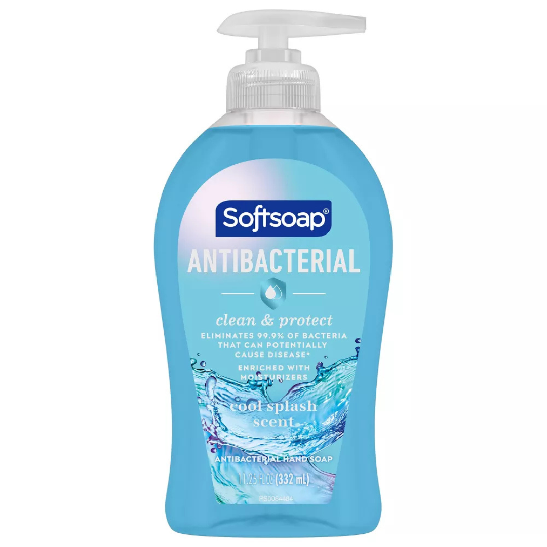 Softsoap Antibacterial Liquid Hand Soap Pump, 11.25 Fl. Oz