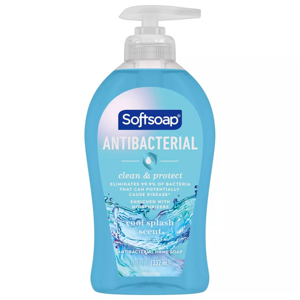 Softsoap Antibacterial Liquid Hand Soap Pump, 11.25 Fl. Oz