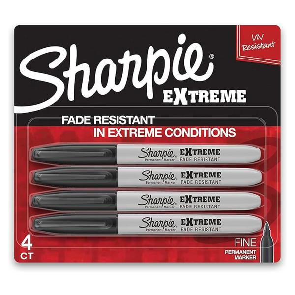 4-Count Sharpie Extreme Permanent Markers