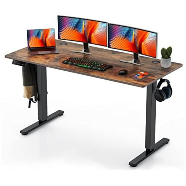 Sweetcrispy 55 x 24" Adjustable Height Electric Standing Computer Desk