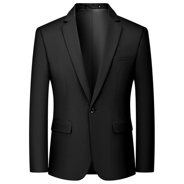 Mage Male Men's One Button Elegant Solid Color Slim Fit Sport Suit Jacket